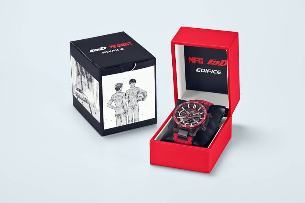 CASIO EDIFICE X《頭文字D》及《MF GHOST》 全新特別版手錶ECB-2000MFG